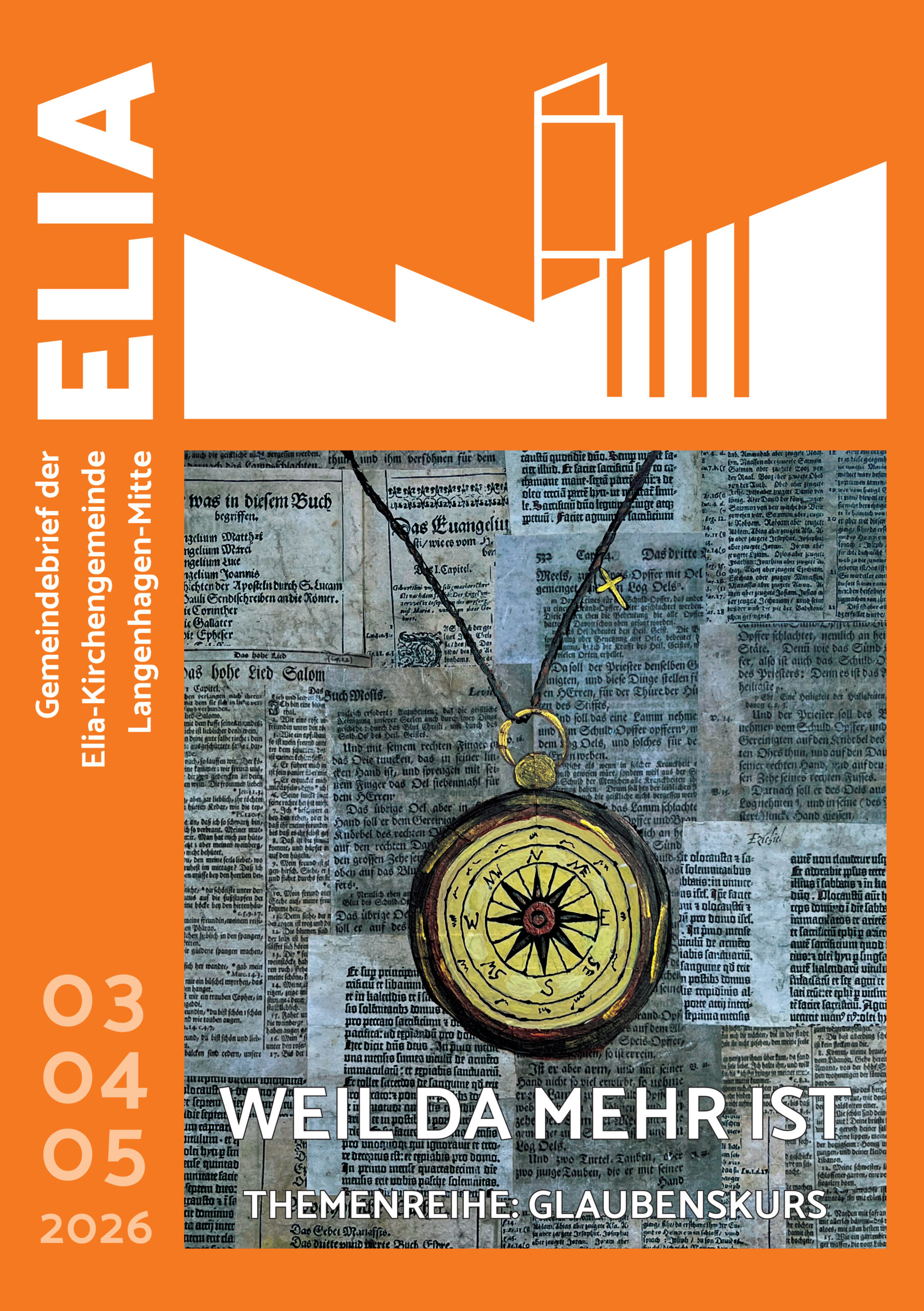 Titelblatt des Gemeindebriefs März 2026