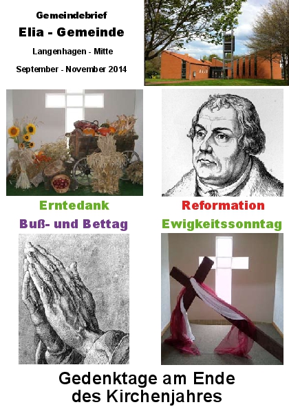Gemeindebrief September 2014