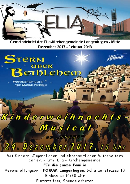 Gemeindebrief Dezember 2017