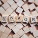 Buchstabensteine Support